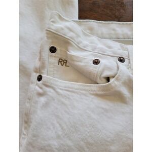 NWOT Ralph Lauren Double RL Ivory Skinny Jeans RRL 121498